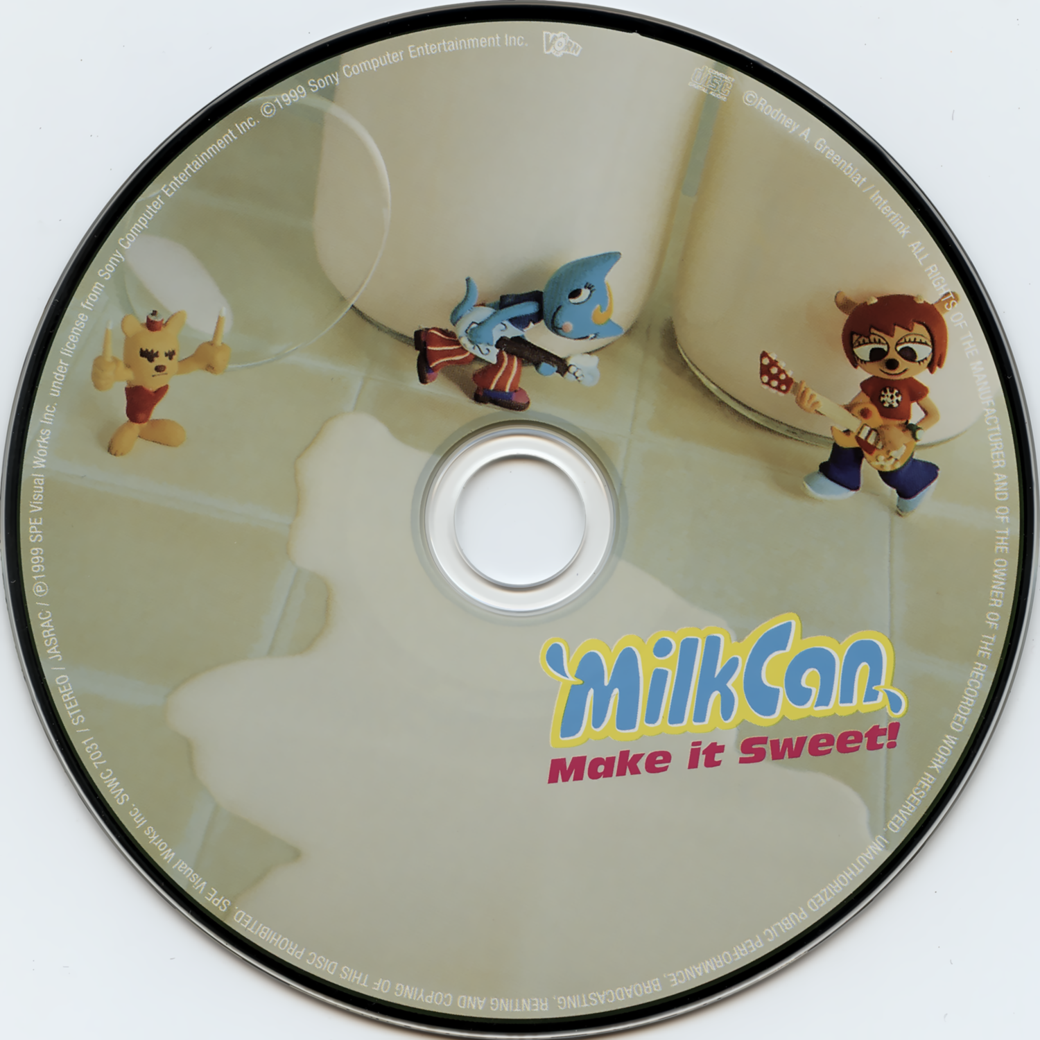 ウンジャマラミー Make it Sweet! メイクイットスウィート ミルクカン